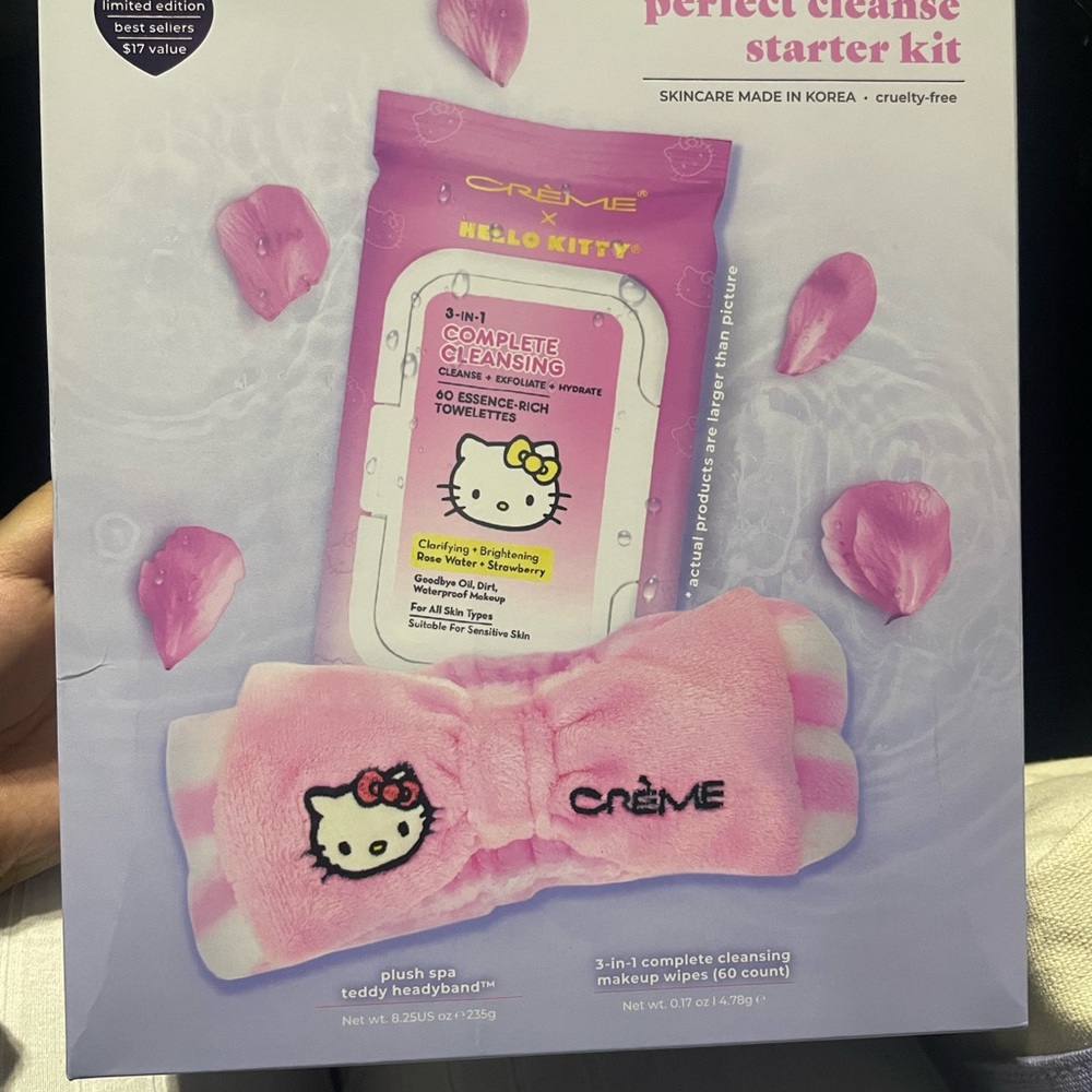 Hello kitty cleanse kit